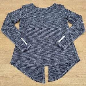 Zyia Split Back Long Sleeve Top